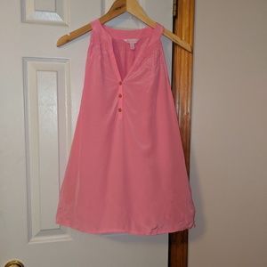 Pink Lilly Pulizter Tank Top
